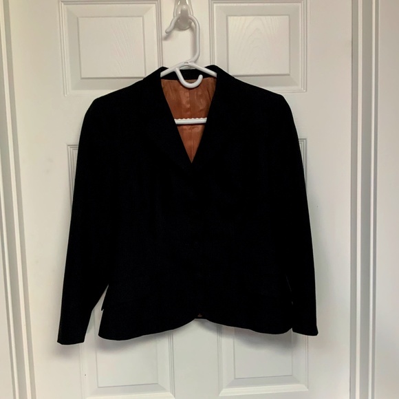 Vintage Women’s Size small Grey Wool 1940s Blazer - Picture 2 of 7